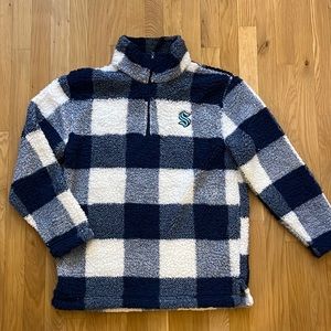 Seattle kraken fleece